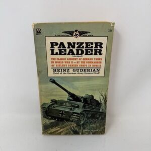 Panzer Leader - Heinz Guderian - 1968 Ballantine Books Paperback